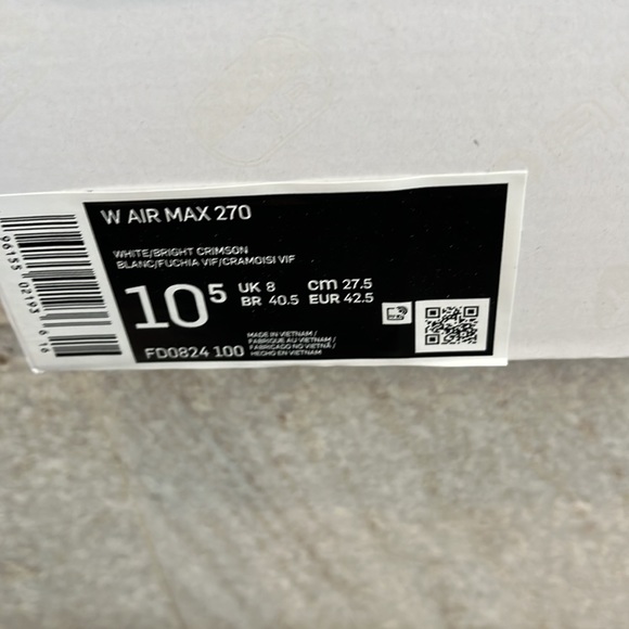 🌸New Arrival🌸Nike Air Max 270 women’s sneakers - Picture 5 of 6